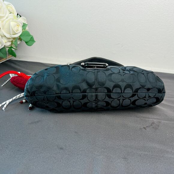 Coach Vintage Soho Signature Jacquard Shoulder Bag F15203 - Picture 7 of 10